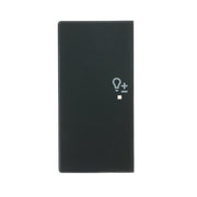 Busch-Jaeger - Bussystem-Tastwippe Wippe 2-f li Symbol Dimmer 6234-21-81 anthrazit