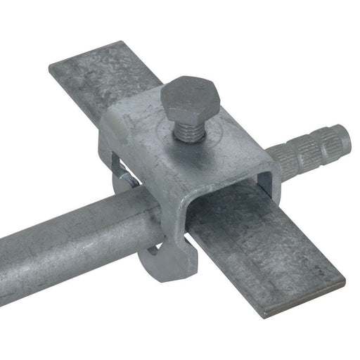 DEHN - Anschlussklemme für Stab-/Tiefenerder TE-Anschlussklemme AKESTE20RD10FL30STTZ St/tZn D20mm f.Rd10 − 25 Stück