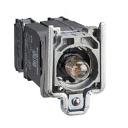 Schneider Electric - Lampenfassungsblock für Befehls- und Meldegeräte Hilfsschalterblock ZB4BW045 1S,1Ö,BA9S,220V
