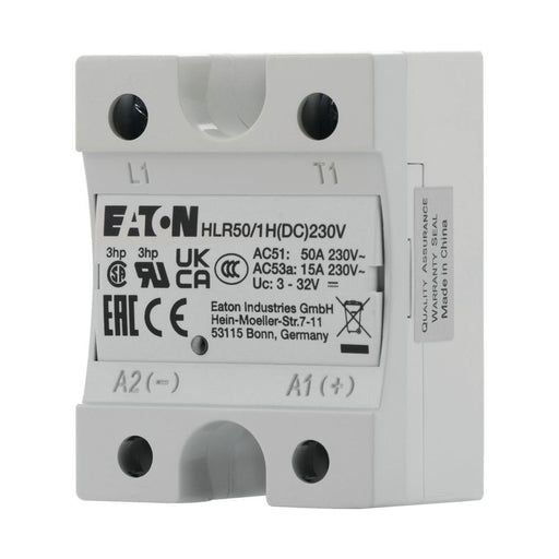 Eaton - Halbleiterrelais Halbleiterrelais, Hockey HLR50/1H(DC)230V Puck, 1-phasig, 50 A