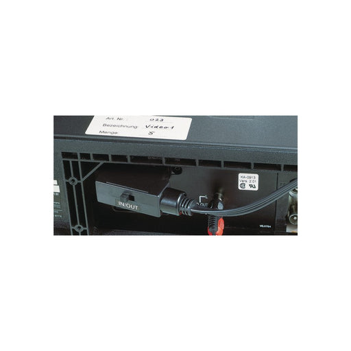 HellermannTyton - Kennzeichnungsmaterial Etiketten TAG13TD4-1210-WH 19,05x6,35mm