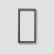 Siedle&Söhne - Montageelement für Türstation Kombirahmen KR 611-4/2-0 DG dgr/gli
