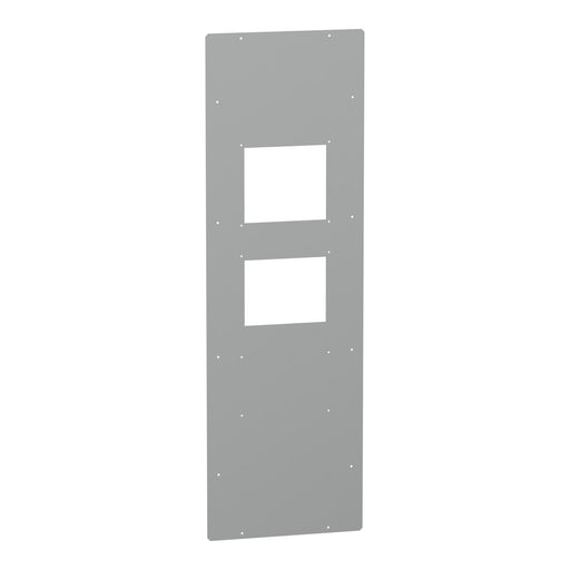 Schneider Electric - Abdeckung/Blende/Beschriftungsleiste (Schaltschrank) Nachrüstungssatz CU Slim NSYCUACC031DG Edelstahl 1,1-1,5kW