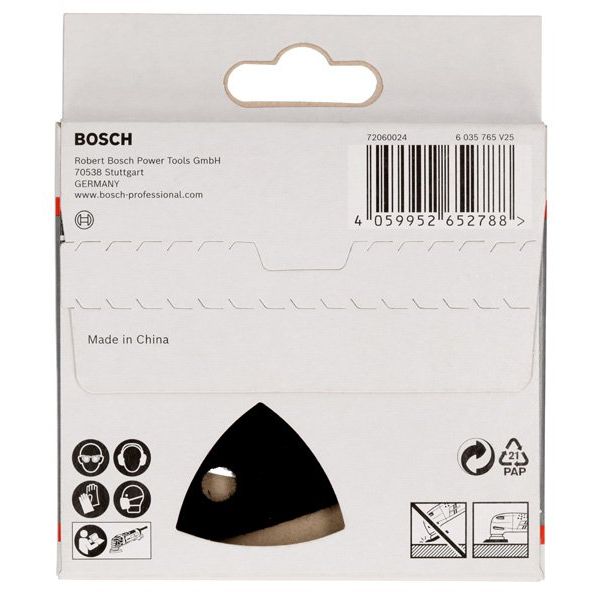 Bosch - Stützteller für Schleifwerkzeug Schleiftellerschoner, 2608000811 93 x 93 mm, 2x