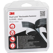 3M - Klettband Druckverschluss SJ3540/IPS 25mmx2,5m, 5,7mm − 4 Stück