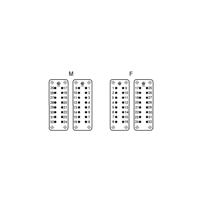 Lapp Zubehör - Kontakteinsatz für Rechtecksteckverbinder EPIC-H-A-16-SS-17-32-DR EPICHA16SS1#10540000 − 5 Stück