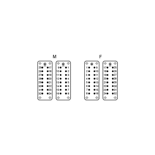 Lapp Zubehör - Kontakteinsatz für Rechtecksteckverbinder EPIC-H-A-16-SS-17-32-DR EPICHA16SS1#10540000 − 5 Stück
