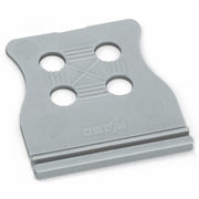 WAGO - Zubehör/Ersatzteile für Klemmen Zugentlastungsplatte 734-329 25mm, grau − 25 Stück