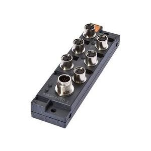 Ipf Electronic - Passiver Sensor-/Aktor-Verteiler (ohne Leitung) Verteiler, 29x113x30mm, VK001022 10-30V DC 6x M8