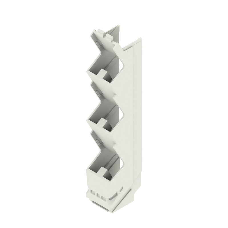 Weidmüller - Elektronik-Leergehäuse Seitenelement IP20 CH20M17 S#1529520000 verbaut Kunststoff − 12 Stück