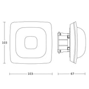 Steinel - Bussystem-Bewegungsmelder IR-Präsenzmelder IR QuattroHD #079413 EB