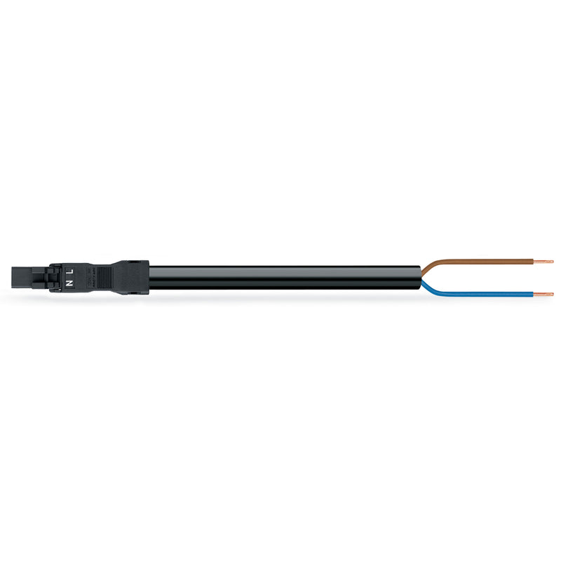 WAGO - Konfektionierte Leitung für steckbare Gebäudeinstallation konfekt. Anschlussleitung 891-8992/206-201 Eca,Stecker
