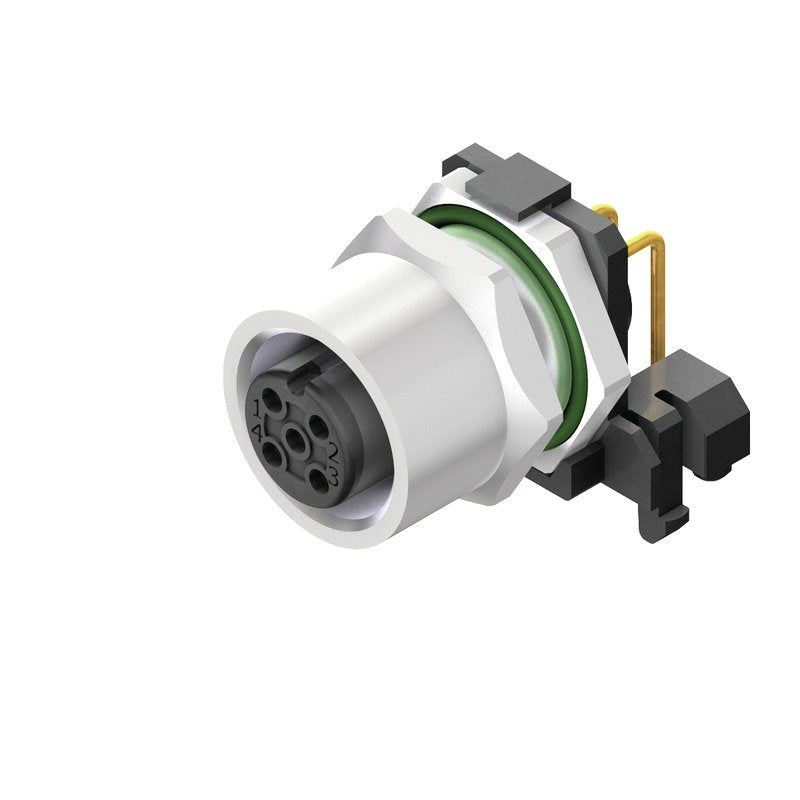 Weidmüller - Rundsteckverbinder, Einbau (PCB) Stecker SAIEW-M12B-5S-HTL M12 − 10 Stück