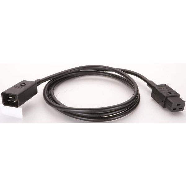 Bachmann - Netzanschlussleitung Kaltgeräte-Verlängerung 356.174 H05VV-F3G1,5,2m,sw
