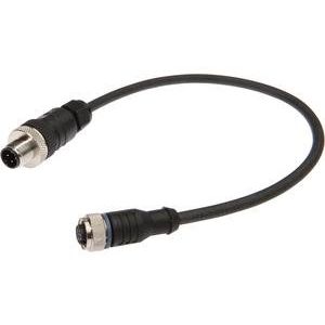 Ipf Electronic - Konfektioniertes Sensor-Aktor-Kabel Verbindungsleitung, 0,3m, VK03CF25 M12 Dose 12polig