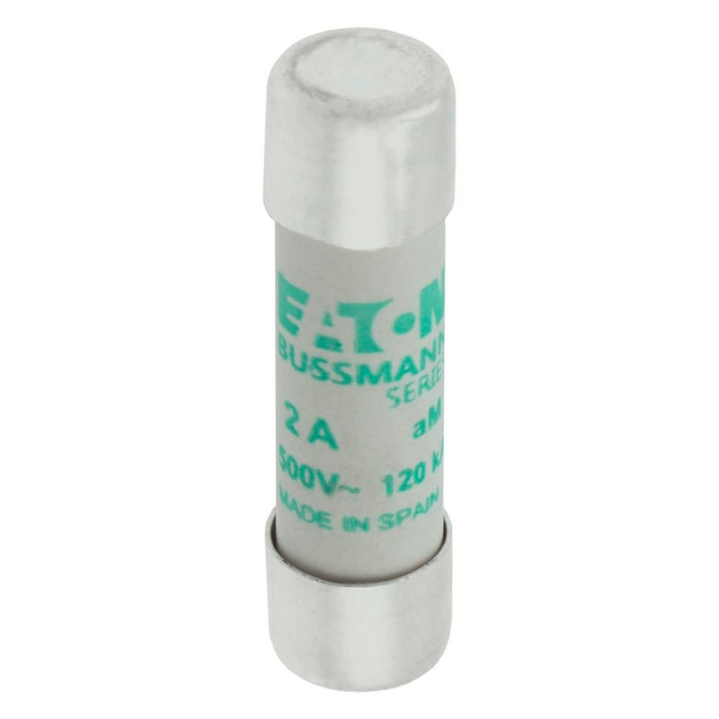 Eaton - Zylindrische Sicherung Sicherungseinsatz Nieders. C10M2 2A AC 500V 120kA − 10 Stück