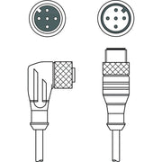 Leuze - Konfektioniertes Sensor-Aktor-Kabel Verbindungsleitung KDS U-M12-5#50133871