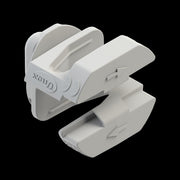 Unex - Befestigungsschelle für Kabel/Rohre Isolierende Kabelleiter 67001-44 U48X HF Grau − 12 Stück