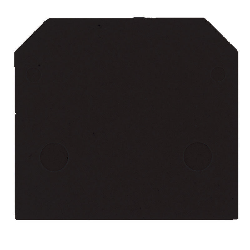 Weidmüller - Abschluss- und Zwischenplatte für Reihenklemme Abschlussplatte AP SAK4-10 I 40x1.5mm lichtgrau − 20 Stück