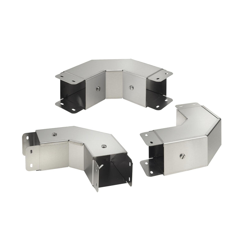 nVent Hoffman - Kabelrinne 90° Winkel vor Abdeck CTS33PEFC90SS perf.3x3
