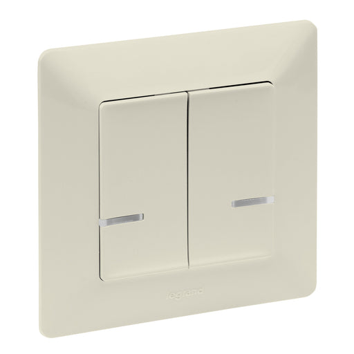 Legrand - Elektronischer Schalter Serienschalter Legrand 752288 2x 250W