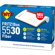 FRITZ - Netzwerk Router WLAN Router FRITZ!Box 5530 FIBER Wi-Fi 6