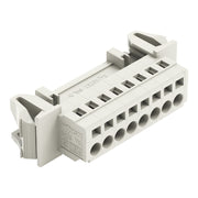 WAGO - Kabelsteckverbinder für Leiterplattensteckverbinder 1-Leiter-Stiftleiste 721-608/114-000 CAGECLAMP,2,5mm²,lgr − 25 Stück