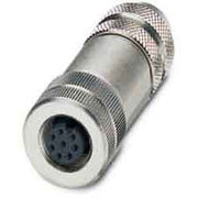 Phoenix Contact - Rundsteckverbinder, feldkonfektionierbar (Industriesteckverbinder) Sensor-/Aktor-Stecker SACC-M12FS- #1511860