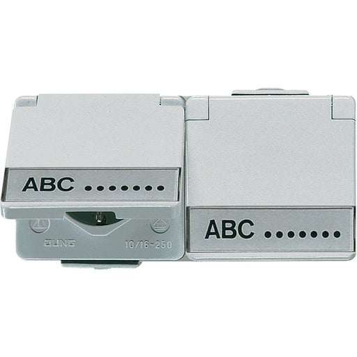 Jung - Steckdose SCHUKO-Steckdose 2-fach 622 NAWW 16A 250V
