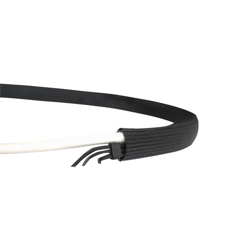 Fränkische - Hohlgeflechtschlauch Geflechtschlauch BPET-CC40B.20 schwarz, PET − 20 Meter