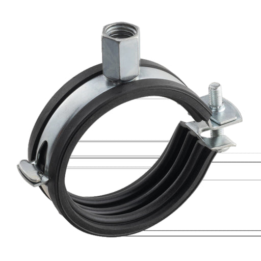 Erico - Zweiteiliger Bügel, rund Superfix 243 M8/M10 SXD028 2628mm 3/4"Rohr,20DN − 100 Stück