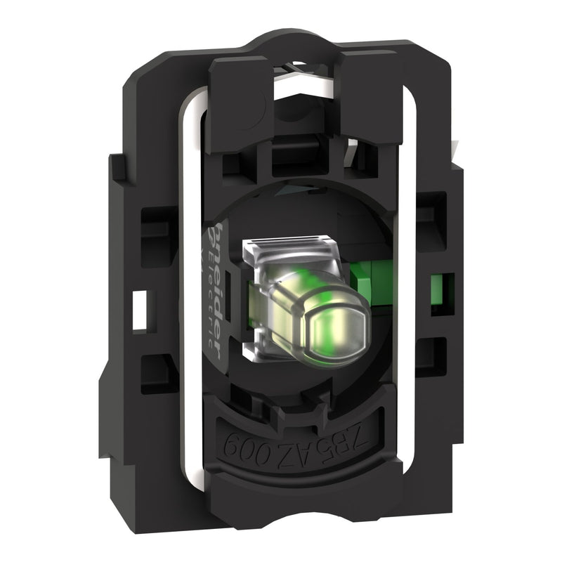 Schneider Electric - Lampenfassungsblock für Befehls- und Meldegeräte Hilfsschalterblock ZB5AW0M11