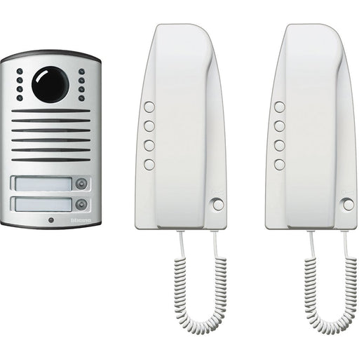 Legrand (BT) - Türsprech-Set Zweifam.-Set Audio 363221 analog alu/silber