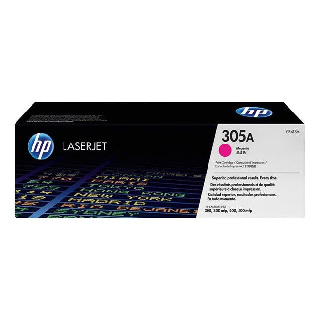 HP - Verbrauchsmaterial für Telefax/Drucker/MFC Lasertoner CE413A ma 2.600 Seiten,magenta