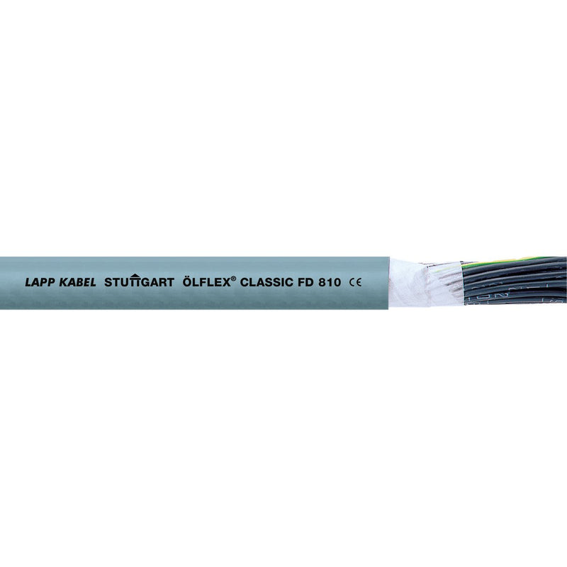 Lapp Kabel&Leitung - Energiekabel < 1 kV, für ortsveränderlichen Einsatz ÖLFLEX CLASSIC FD 810 0026126/1000 18G0,75 − 1000 Meter