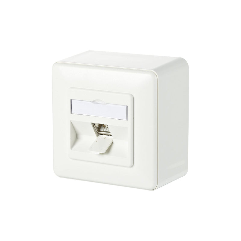 Metz Connect - Kommunikationsanschlussdose Kupfer Anschlussdose C6Amodul AP 130B11D10002-E 1Port 180 AP,rws − 10 Stück