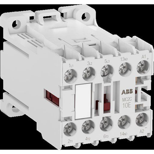 ABB Stotz S&J - Leistungsschütz zum Schalten von Wechselstrom Kleinschütz MC2C301ATDD 1Ö, 24V DC mit Diode