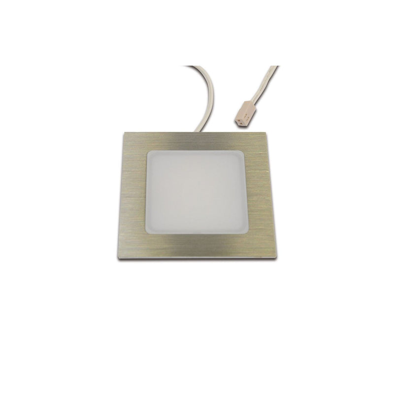 Hera - Downlight/Strahler/Flutlicht LED-Einbauleuchte 20203188002 edelstahloptik 3000K