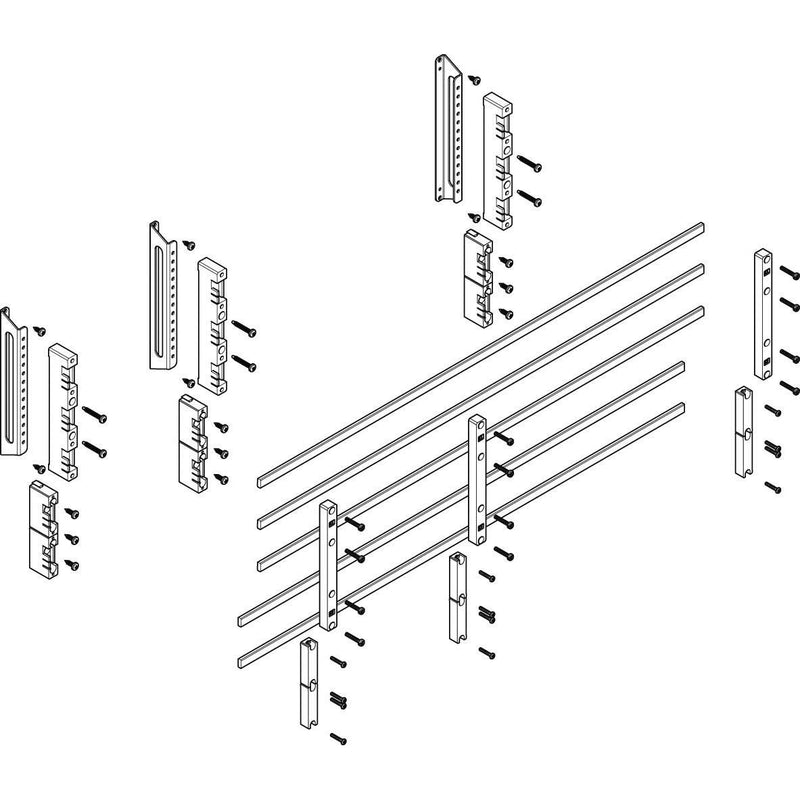 ABN - Verteilerfeld für Installationsverteiler Sammelschienen-Modul MTSC33615 tief 3FB/3RE