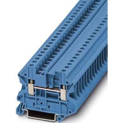 Phoenix Contact - Durchgangs-Reihenklemme Universalklemme UT 4-MTD BU 0,14-6qmm B=6,2mm bl − 50 Stück