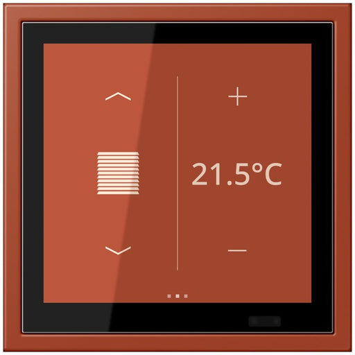 Jung - Bussystem-Mehrfach Bediengerät KNX Raumcontroller LCZ 459 BFD1S 232 locre rouge