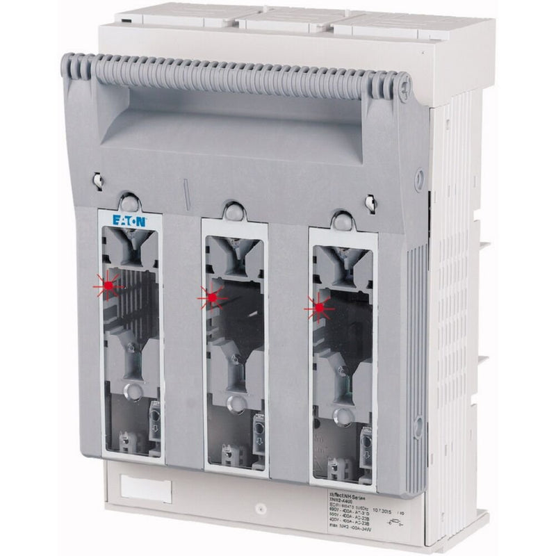 Eaton - Sicherungslasttrennschalter NH-Trenner Flachanschluss XNH2-FCL-A400 3p Montageplatte M10