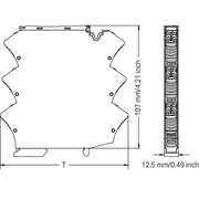 WAGO - Elektronik-Leergehäuse Leergehäuse 2857-101 − 10 Stück