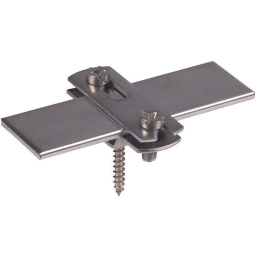 DEHN - Leitungshalter für Blitzschutz Flachbandhalter FBHZS30B6.5X #286139 f. Fl 30mm NIRO