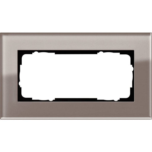 Gira - Abdeckrahmen 2f.glas 1002122 o.Mittelsteg