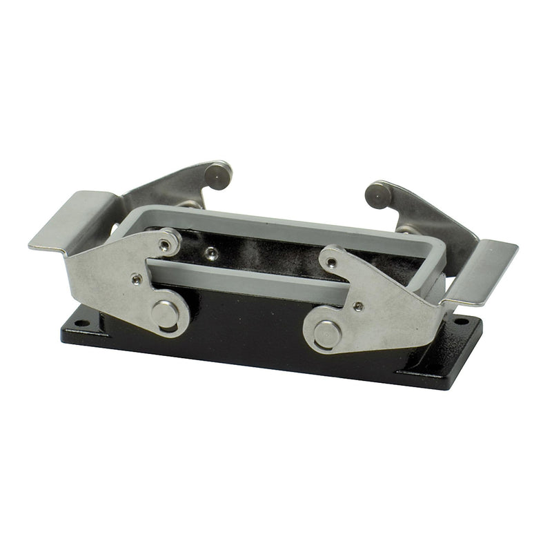 Walther Werke - Gehäuse für Rechtecksteckverbinder Anbaugehäuse BHT16 744116 27mm QVB schwarz