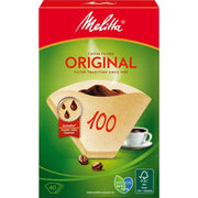 Melitta SDA - Zubehör/Ersatzteile für Kleingeräte Filtertüten 100/40 naturbr(VE40)