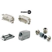 Weidmüller - Zubehör/Ersatzteile für Industriesteckverbinder Steckverbinder-Set Push in HDC KIT HE-P 16.120 Baureihe HE