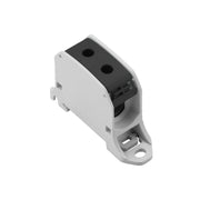 Weidmüller - Durchgangs-Reihenklemme Potentialverteilerklemme WPD 130 1X50/1X50 BK 50, 120A, Pole: 1 − 9 Stück
