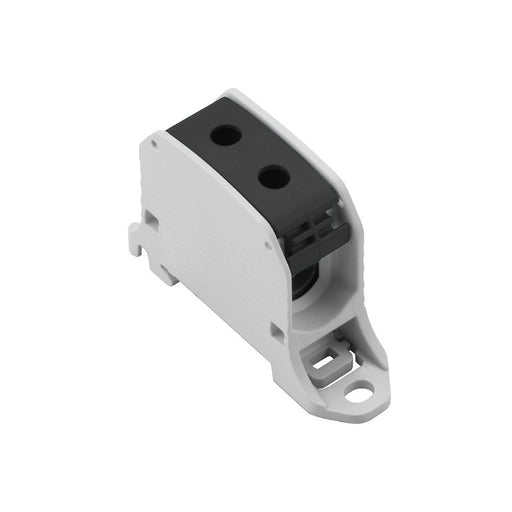 Weidmüller - Durchgangs-Reihenklemme Potentialverteilerklemme WPD 130 1X50/1X50 BK 50, 120A, Pole: 1 − 9 Stück